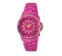 Watx Women's Quartz Watch with Plastic Strap, Pink, 18 (Model: RWA9015)