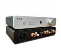 WAudio Preamplificatore Phono per giradischi MM/MC con amplificatore per cuffie, controllo del volume e del bilanciamento, preamplificatore per giradischi in vinile ad alta fedeltà, equalizzatore RIAA
