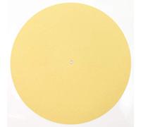WAudio Tappetino antiscivolo in feltro per giradischi LP antiscivolo per dischi in vinile LP (giallo)