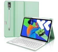 WAVATA Tastiera per Lenovo Idea Tab Pro 12.7" 2025, Custodia Tastiera per Lenovo Idea Tab Pro 2025 Bluetooth Magnetica Staccabile Italiano QWERTY Layout, Verde Chiaro