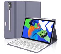 WAVATA Tastiera per Lenovo Idea Tab Pro 12.7" 2025, Custodia Tastiera per Lenovo Idea Tab Pro 2025 Bluetooth Magnetica Staccabile Italiano QWERTY Layout, Viola