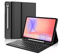 WAVATA Tastiera per Samsung Galaxy Tab S10 Lite AI Tablet 10.9" 2025/S10 FE/S9 FE 10.9" 2023, Custodia Tastiera per Samsung Tab S10 Lite Bluetooth Magnetica Staccabile Italiano QWERTY Layout, Nero