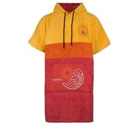 Wave Hawaii - Airlite Poncho Paia - Poncho da surf S rosso