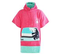 Wave Hawaii - Kid's Poncho Pink Wave - Poncho da surf XS fuchsia