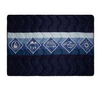 Wave Hawaii - Multifunc Outdoor Blanket D2 - Coperta 200 x 140 cm Blu