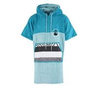 WAVE HAWAII Poncho Air Surfponcho 60% viscosa in bambù e 40% cotone per corpi di 160-190 cm spogliatoio per nuoto spiaggia surf poncho doccia per donna uomo adulto, multicolore, M