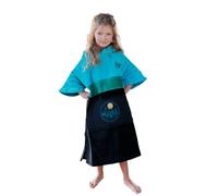 WAVE HAWAII Poncho da bagno per bambini, in 100% cotone, poncho da spiaggia con cappuccio, morbido asciugamano per ragazze in spiaggia, piscina e viaggi, taglia, Harry Potter, XS