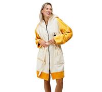 WAVE HAWAII Poncho da surf e bagno con Zip donna & uomo M, 161-183 cm