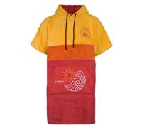 WAVE HAWAII Poncho da surf per corpi da 170 - 200 cm, 100% cotone ecologico, in velluto, per nuoto, spiaggia, surf, poncho da doccia, per adulti