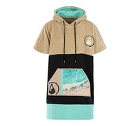 Wave Hawaii - Airlite Poncho Ericeira - Poncho da surf M turchese