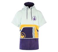 WAVE HAWAII Poncho Maneiro - Da Surf, 100% Cotone, per Corpi 145-175 cm, Spiaggia, Dopo la Doccia
