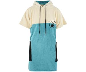 WAVE HAWAII Poncho Porto Surfponcho 100% Cotone per altezze da 160-190 cm. Umkleidehilfe per nuoto, spiaggia, surf. Asciugamano con poncho da bagno e doccia per donne, uomini, adulti