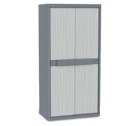 Terry Armadio Jumbo 3900 uw 2 ante e 4 ripiani piccoli e 1 grande L89,7 x P53,7 x H180