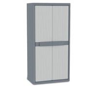 Terry Armadio Jumbo 3900 uw 2 ante e 4 ripiani piccoli e 1 grande L89,7 x P53,7 x H180