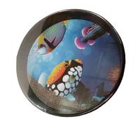 Wave Sound Drum - Percussioni Portatili Con Perline Oceaniche, Delicato Strumento Dal Marino, Per L'educazione Musicale | Esplorazione Del Ritmo Sensoriale Per I Bambini Scenario Di Gioco C