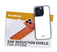 WAVEBLOCK EMF Blocker per telefono cellulare, realizzato per iPhone 15 Pro, l'unico adesivo 5G Shield brevettato e scientificamente supportato e testato in laboratorio per proteggere te e i tuoi cari
