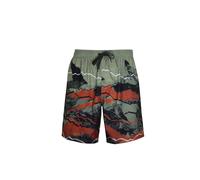 wavebreaker Pantaloncini da bagno cachi / rosso acceso / nero Uomo wavebreaker XXL