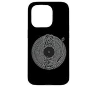 Waveform Post Punk / Love Division / Retro Vinile Custodia per iPhone 15 Pro