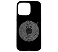 Waveform Post Punk / Love Division / Retro Vinile Custodia per iPhone 15 Pro Max