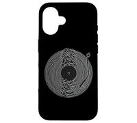 Waveform Post Punk / Love Division / Retro Vinile Custodia per iPhone 16