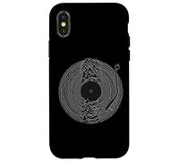 Waveform Post Punk / Love Division / Retro Vinile Custodia per iPhone X/XS