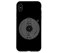 Waveform Post Punk / Love Division / Retro Vinile Custodia per iPhone XS Max