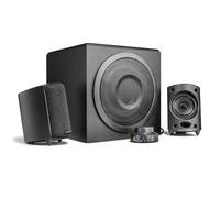 Wavemaster - Moody BT Sistema di Altoparlanti 2.1 Canali Potenza 65 Watt Cablato / Bluetooth Colore Nero - SPEDIZIONE GRATUITA