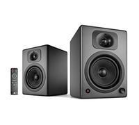 Wavemaster Two Neo Stone Gray - Sistema di Altoparlanti da Scaffale (60 W) con Streaming Bluetooth, Collegamenti Digitali e Telecomando a Infrarossi, per Tv/tablet/smartphone (66364) - Grigio Scuro