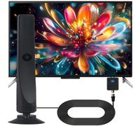 Wavemax Festberg Hitenna DVBT2 Antenna Freeview Digitale TV per interni con segnale forte, portata oltre 300 chilometri, antenne per esterni, DVB-T