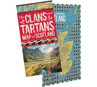 Waverley Books Waverley Books The Clans and Tartans Map of Scotland (Map)