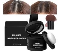 Waverlo Magic Root Cover Up, Waverly Magic Root Cover Up, Maycheer Hair Shadow Powder, 14 colori di polvere per capelli con specchio (# 03 Nero)