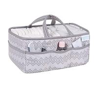 Waverly Congo by Trend Lab Line - Contenitore per pannolini, colore: grigio