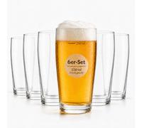 Wavero Willibecher 330 ml, calibrato 250 ml, set di 6 bicchieri