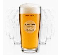 Wavero Willibecher 500 ml, calibrato 400 ml, set da 120 bicchieri