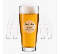 Wavero Willibecher 500 ml, calibrato 400 ml, set da 36 bicchieri