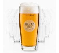 Wavero Willibecher 630 ml, calibrato 500 ml, set da 120 bicchieri