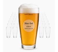 Wavero Willibecher 630 ml, calibrato 500 ml, set da 36 bicchieri