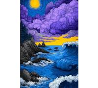 Waves of Wonder: Ocean Waves Lined Journal for Writing, Notes, and Daily Reflections Sea-Themed Notebook with 100 Lined Pages for Journaling and ... Planning, and Ideas Beach Lover’s Notebook