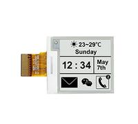 Waveshare 1.54 pollici E-Paper Raw Display Panel V2 200 x 200 Resolution 3.3V E-Ink Electronic Paper Screen Without PCB with Embedded Controller Support Partial Refresh