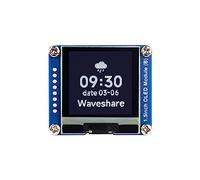 Waveshare 1.5inch OLED Display Module, 128 x 128 Resolution, SPI / I2C Communication, Black/White Display Color, compatible with Raspberry Pi/STM32, etc