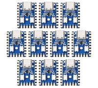 Waveshare 10PCS RP2350-Zero Mini Development Board, Raspberry Pi Microcontroller Development Board, Based On Raspberry Pi Dual-core & Dual-Architecture Microcontroller