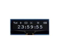 WaveShare 128 x 32 Pixel Modulo di visualizzazione OLED da 2,23 pollici per Rasp