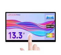 Waveshare 13.3inch 2K HDMI AMOLED Capacitive Touchscreen, 2560x1440 Pixel, with Hi-Fi Speaker, Up to 10-point Touch, compatible with Raspberry Pi 4B&CM4/Jetson Nano/Tinker Board/Windows 11/10/8.1/8/7