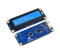 Waveshare 1602 LCD I2C Display Modulo, Colore Bianco con Sfondo Blu 16x2 Caratteri LCD1602 per Arduino/Raspberry Pi/Raspberry Pi Pico/Jetson Nano/ESP32, Compatibile 3.3V/5V