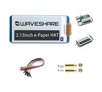 Waveshare 2.13 Inch e-Paper Display HAT 250x122 Resolution E-Ink Screen Electronic Paper Module with Embedded Controller for Raspberry Pi 2B 3B Zero Zero W,SPI Interface