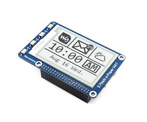 Waveshare 2.7 Inch E-Paper Display HAT Module Kit 264x176 Resolution 3.3v E-ink Electronic Paper Screen with Embedded Controller for Raspberry Pi 2B 3B Zero Zero W SPI Interface