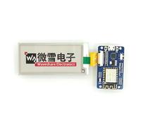 Waveshare 2.9inch E-Ink Display Module Resolution 296x128 E-Paper Electronic Screen Panel Three-Color SPI Interface with ESP8266 WiFi Driver Board for Raspberry Pi/STM32/Arduino/Jetson Nano