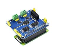 Waveshare 2-Channel Isolated CAN Expansion HAT for Raspberry Pi with MCP2515 + SN65HVD230 Dual Chips Solution and Multi Onboard Protection Circuits
