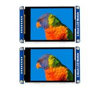 Waveshare 2PCS 2.4inch LCD Display Module with 65K RGB Colors 240×320 Resolution SPI Interface