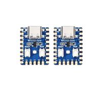 Waveshare 2PCS RP2350-Zero Mini Development Board, Raspberry Pi Microcontroller Development Board, Based On Raspberry Pi Dual-core & Dual-Architecture Microcontroller